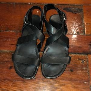 ★ Franco Sarto Black Sandals ★